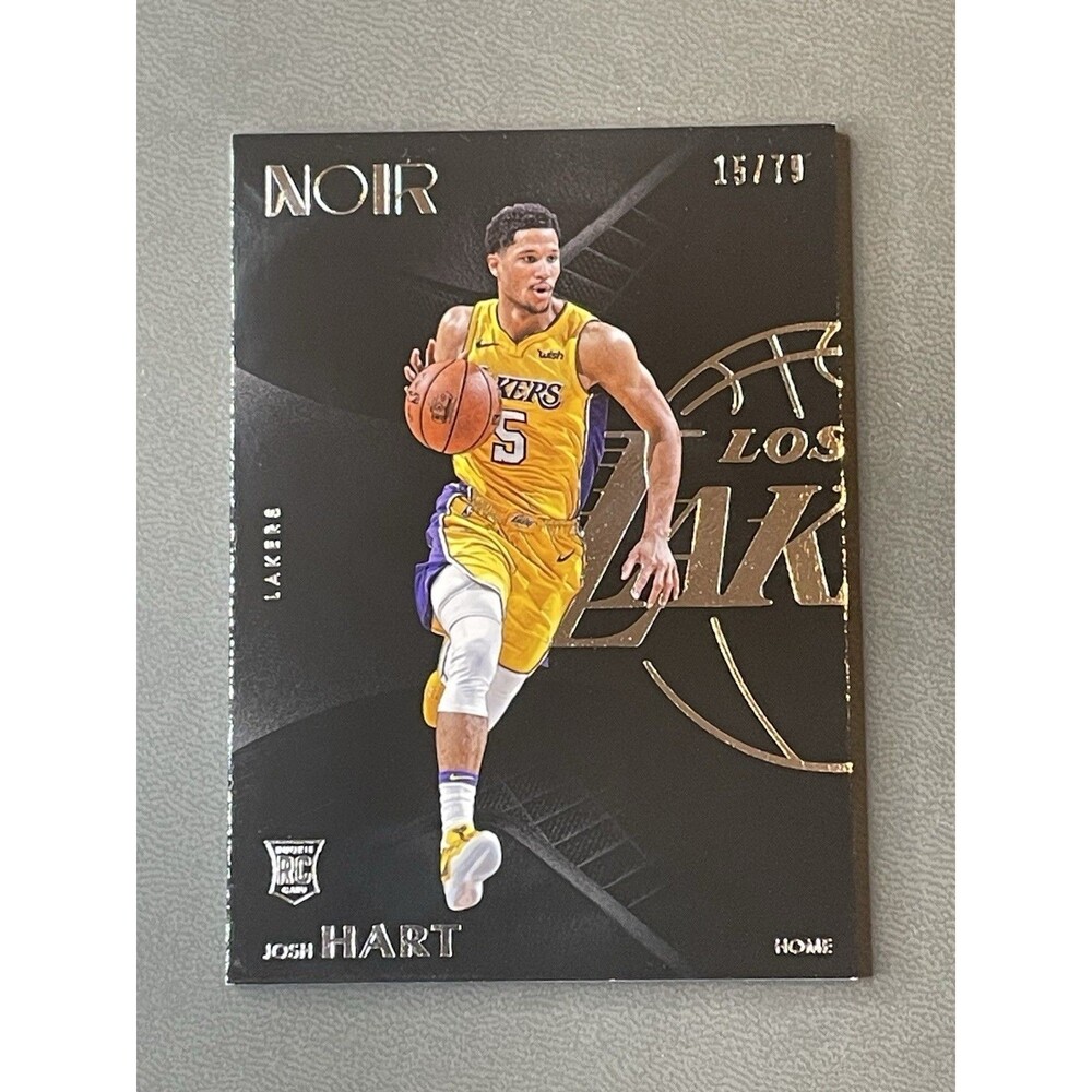 2017-18 Panini Noir #90 Josh Hart Rookie /79 Home Knicks Lakers Villanova RC